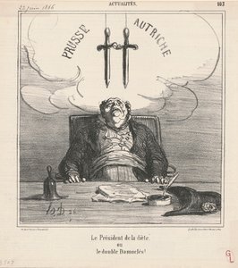 El presidente de la dieta de Honoré Daumier