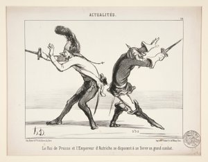 El Rey de Prusia y el de Honoré Daumier