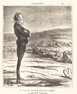 El sueño del inventor del fusil de aguja... de Honoré Daumier