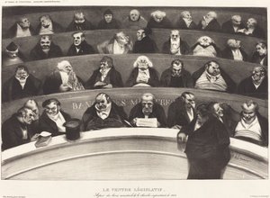 El Vientre Legislativo de Honoré Daumier