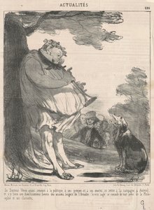 El doctor Véron... en Auteuil... de Honoré Daumier