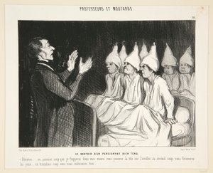 el dormitorio de de Honoré Daumier