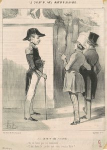El jardín de las Tullerías de Honoré Daumier