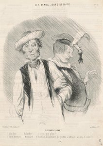 El martes de carnaval de Honoré Daumier