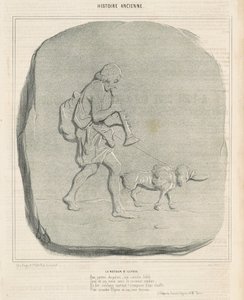 El regreso de Ulises de Honoré Daumier