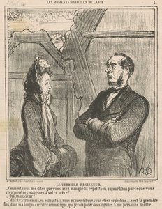 El terrible regidor de Honoré Daumier