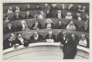 El vientre legislativo de Honoré Daumier