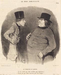 Los Cigarrillos de Alcanfor de Honoré Daumier