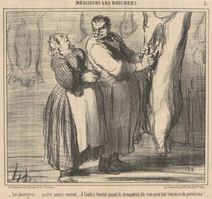 Los burgueses... de Honoré Daumier