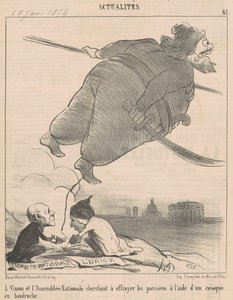 Los debates ... de Honoré Daumier