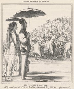 La vendimia en Argenteuil de Honoré Daumier