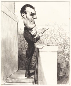 M.L.P.F. Esquirou de Parieu de Honoré Daumier