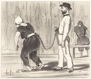 Madame Rabourdeau en su primera lección