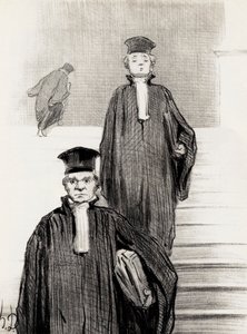 Escalera principal del Palacio de Justicia, 1848