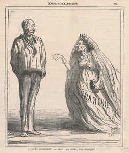 Gracias, mi vieja, demasiado decrépita! ... de Honoré Daumier