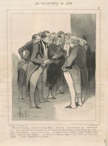 Señores del jurado ... el acusado mató a Jean Maclou ... de Honoré Daumier