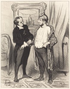 Mi querido, te aseguro que te... de Honoré Daumier