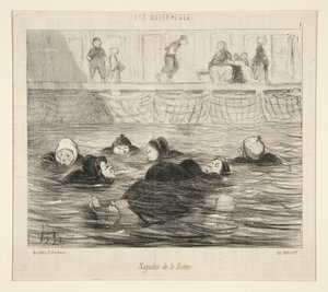 Nayades del Sena, de Les Baigneuses
