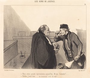 Tenemos gran representación hoy de Honoré Daumier