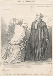 ¡Oh! Señor abogado, trate de... de Honoré Daumier