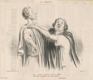 ¡Sí! Ya que encuentro un amigo tan fiel... de Honoré Daumier