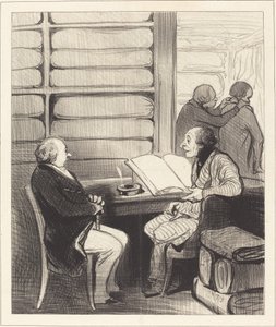 Sí, mi querido señor Badoulard, voy... de Honoré Daumier
