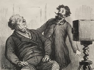 Fotógrafo y fotografiados de Honoré Daumier