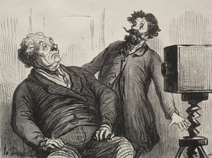 Fotógrafo y fotografiados de Honoré Daumier