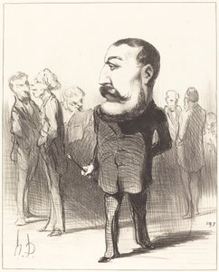 Pierre-Napoléon Bonaparte de Honoré Daumier