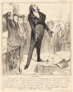 Piedad filial de Honoré Daumier