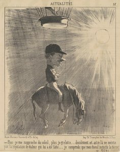 Cuanto más me acerco al sol... de Honoré Daumier