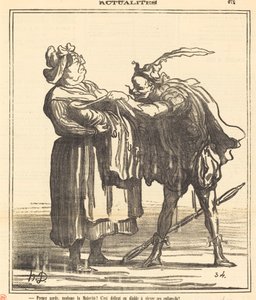 ¡Cuidado, señora Mayoría! de Honoré Daumier