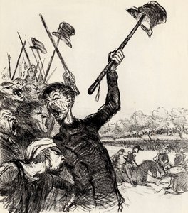 Ratapoil y su personal: ¡Viva el Emperador!, 1851