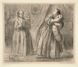 repeticion de Honoré Daumier