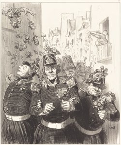 Rifolard está más encantado que nunca... de Honoré Daumier