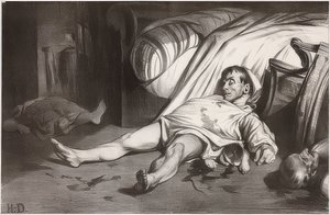 Rue Transnonain, el 15 de abril de 1834 de Honoré Daumier