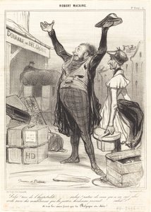 ¡Salud! Tierra de la hospitalidad... de Honoré Daumier