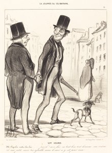 Siete horas de Honoré Daumier