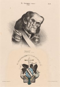 Soult (Mariscal) de Honoré Daumier