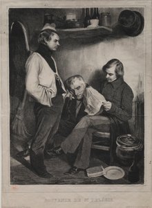 Recuerdo de la Prisión de Ste. Pélagie de Honoré Daumier