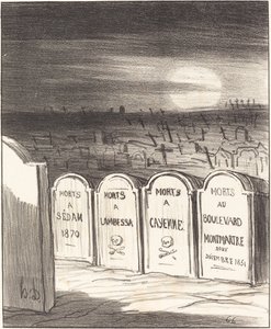 Plaza Napoleón de Honoré Daumier