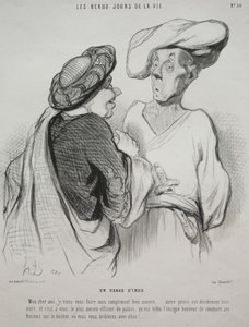 The Beautiful Days of Life, plate 30: An Indian Custom