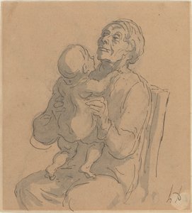 La abuela de Honoré Daumier