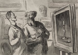 Los pintores: Un realista siempre encuentra a otro realista que lo admire
