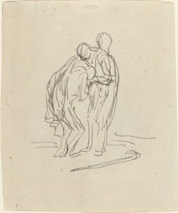 El hijo pródigo de Honoré Daumier