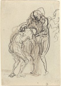 El hijo pródigo de Honoré Daumier