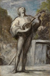 El Trovador de Honoré Daumier