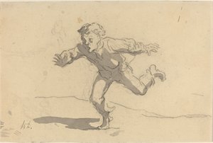 El Joven Mensajero de Honoré Daumier