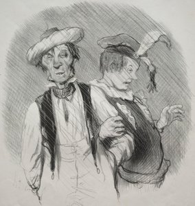 Los hermosos días de la vida, lámina 18: Mardi gras, 1844