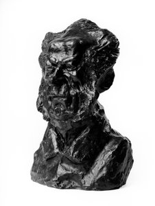Las cargas de bustos de las "Celebridades del Justo Medio" Caricatura del Barón Jacques Antoine Adrien Delort (1773-1846), general y diputado. El burlón. Escultura de Honoré Daumier (1808-1879) siglo XIX de Honoré Daumier